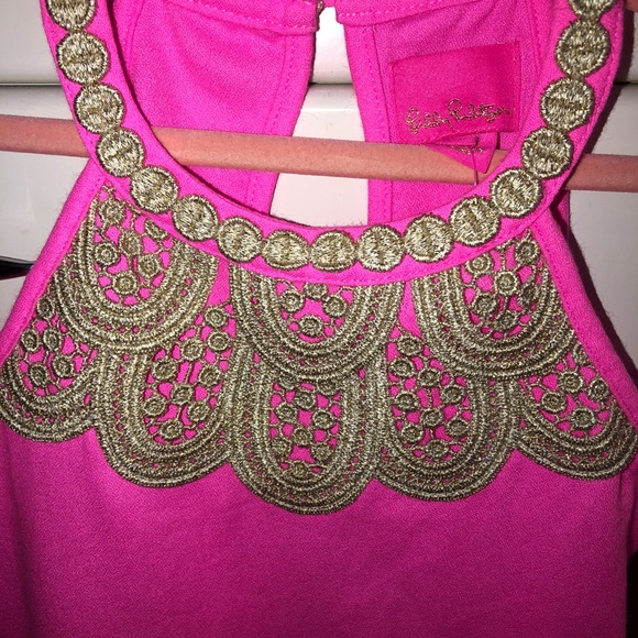 Size 3 Lilly Pulitzer mini pearl dress NWT - Picture 5 of 6